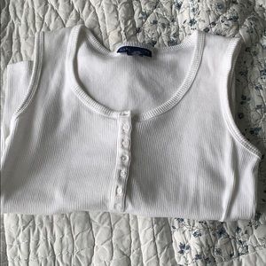 Button Up Tank Top